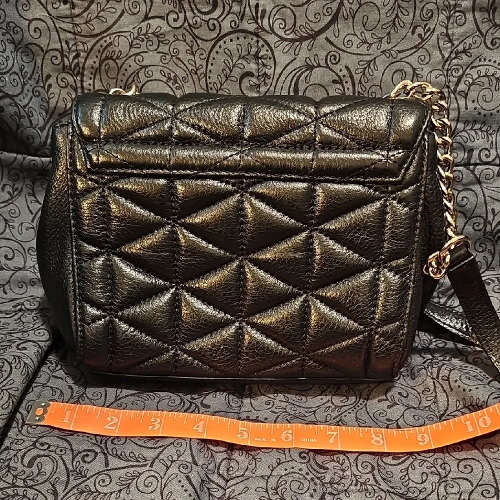 Kate Spade Metallic Quilted Crossbody Bag - Picture 2 of 11